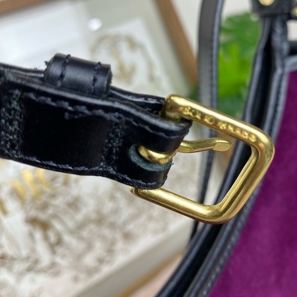 Dooney & Bourke VELVET HoBo VTG - Picture 9 of 14